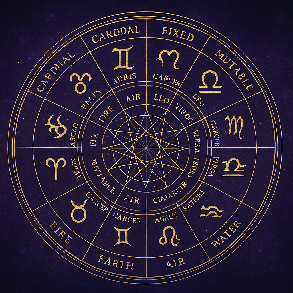 De fyra elementen i astrologi